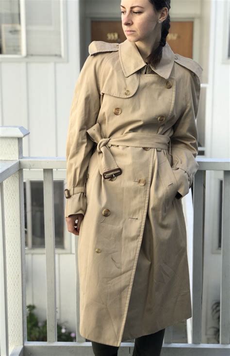 retro trench coats.